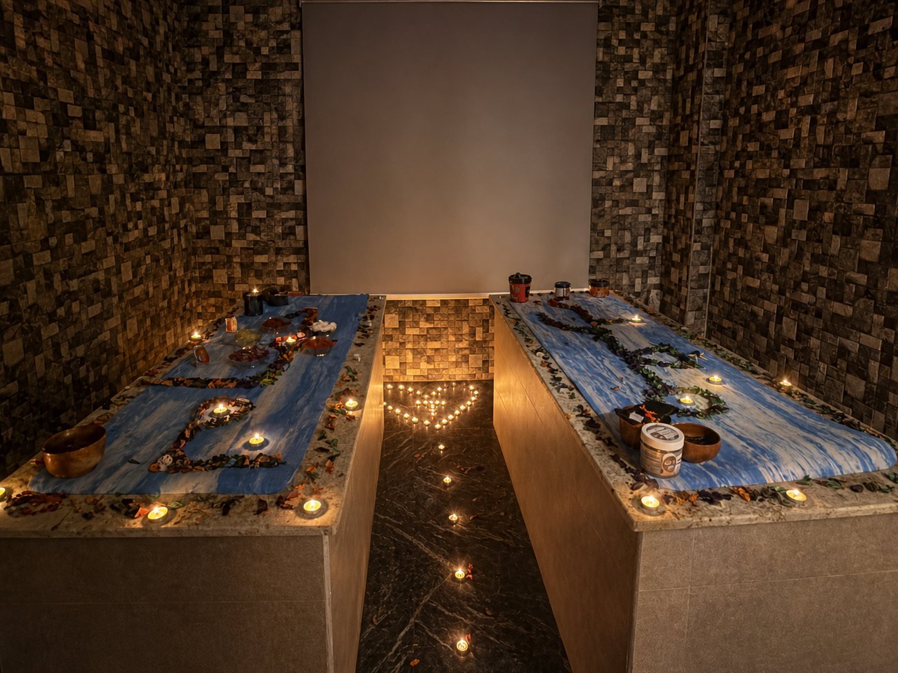 Green Velvet Ladies Salon interior, Abu Dhabi